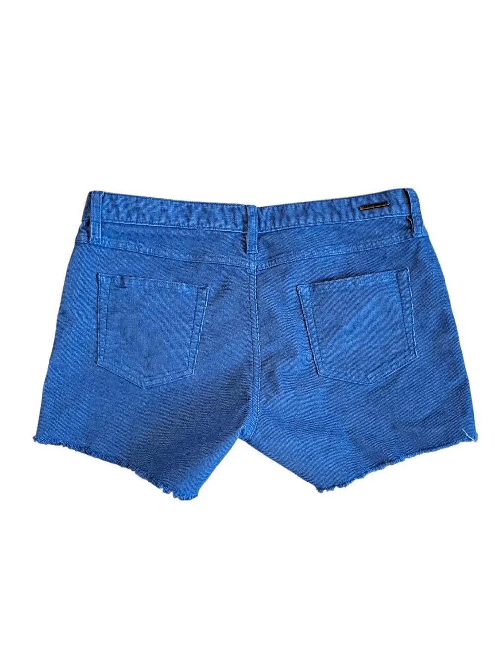 Carve Designs Blue Corduroy Shorts Size 6 - Picture 2 of 8